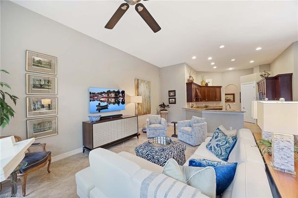 Interior, Kitchen, Living room, Recessed Lighting