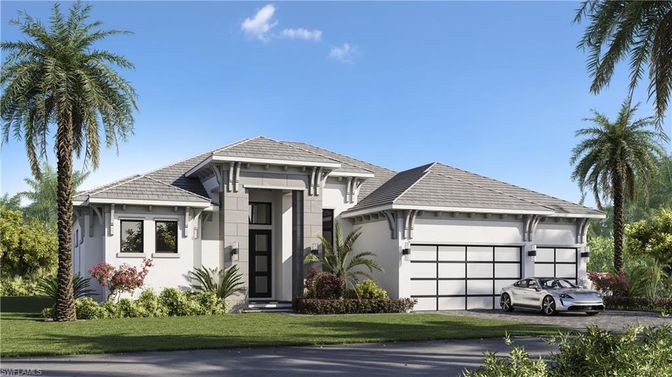 Attached, Exterior, Facade, Mediterranean