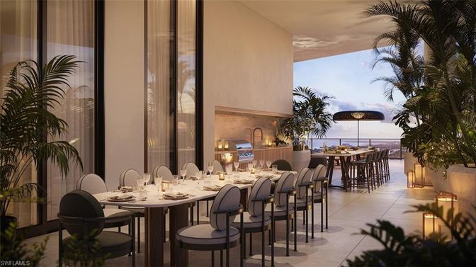 Dining room, Exterior