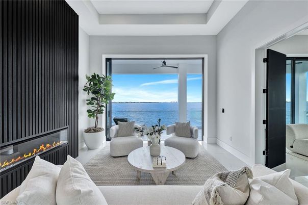 Fireplace, Interior, Living room, Water