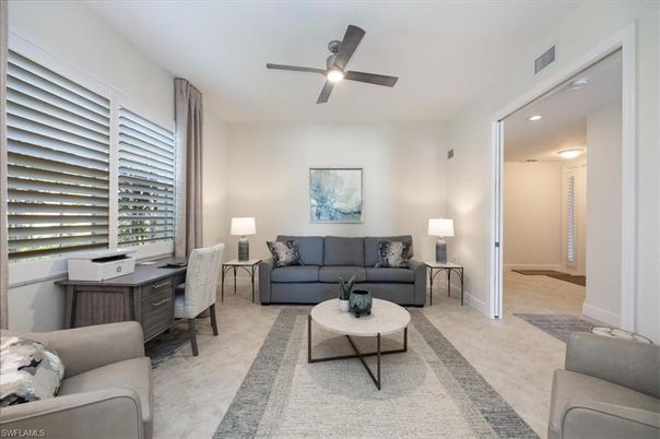 Home Office, Interior, Living room, Recessed Lighting