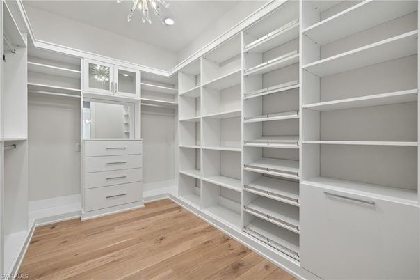 Interior, Pendant Lights, Recessed Lighting, Walk-in Closets, Wood Texture Flooring