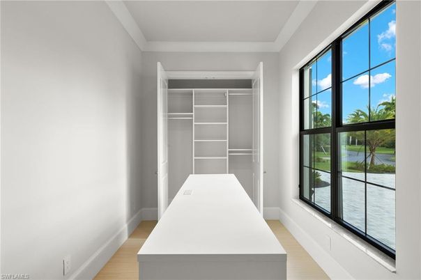 Interior, Walk-in Closets, Wood Texture Flooring