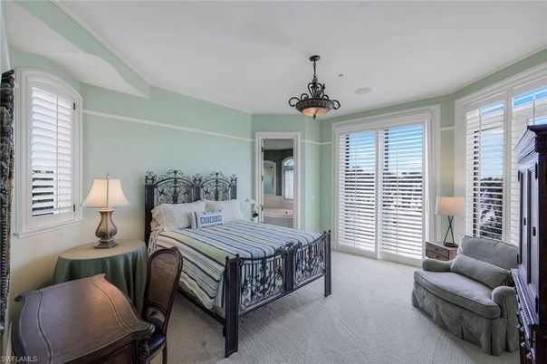 Bedroom, Interior, Pendant Lights