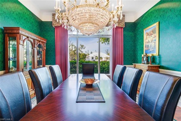 Chandelier, Dining room, Interior