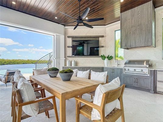 Dining room, Interior, Water