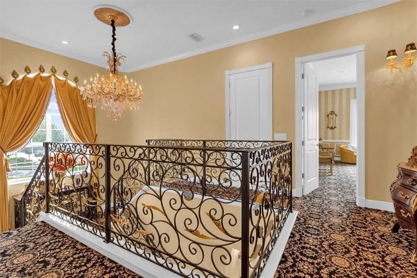 Chandelier, Interior, Recessed Lighting