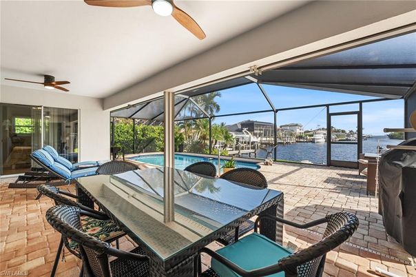 Dining room, Glass Ceilings, Interior, Pool, Sun Room, Water