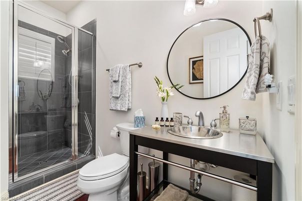 Bathroom, Glass Shower, Interior