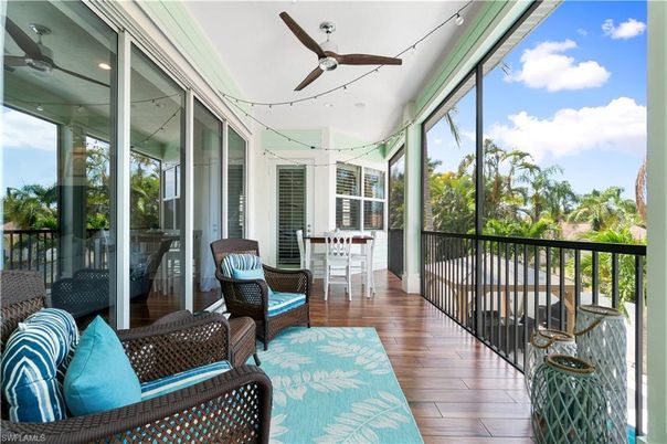 Interior, Sun Room, Wood Texture Flooring