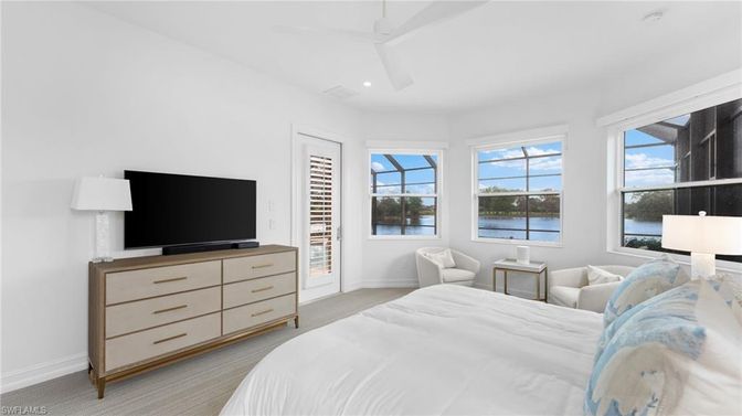 Bedroom, Interior, Recessed Lighting, Water