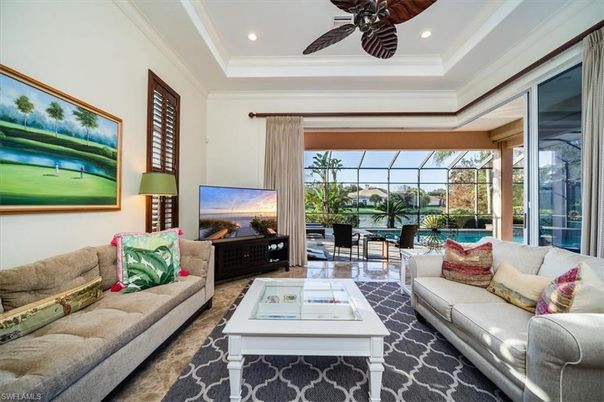 Dining room, Interior, Living room, Recessed Lighting, Sun Room