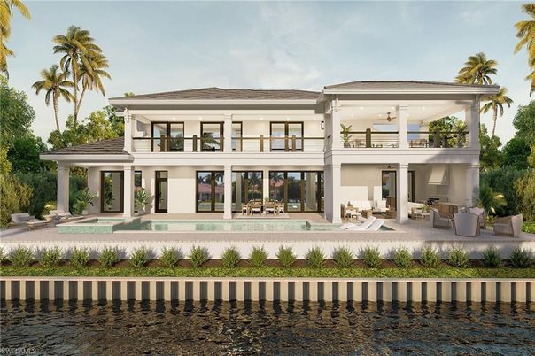 Backyard, Exterior, Facade, Pool, Modern