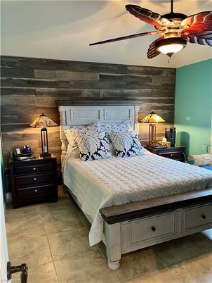Bedroom, Interior, Wooden Walls