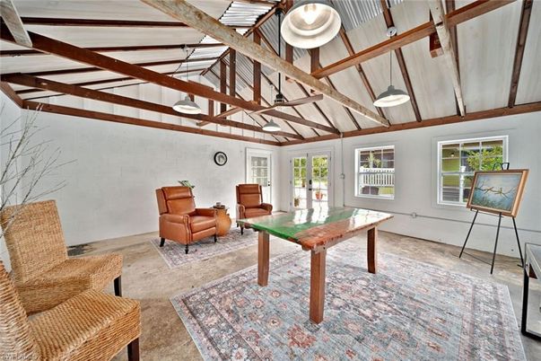 Interior, Pendant Lights, Wooden Beams