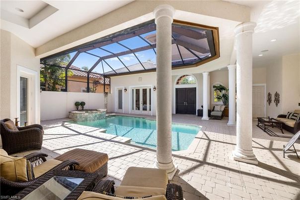 Glass Ceilings, Interior, Pool, Recessed Lighting, Sun Room