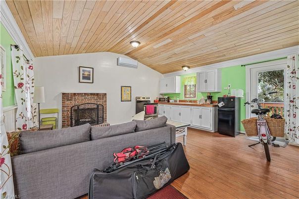Fireplace, Interior, Living room, Wooden Ceilings, Wood Texture Flooring