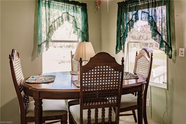 Dining room, Interior