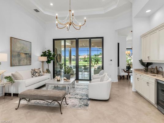 Chandelier, Interior, Living room, Recessed Lighting, Water
