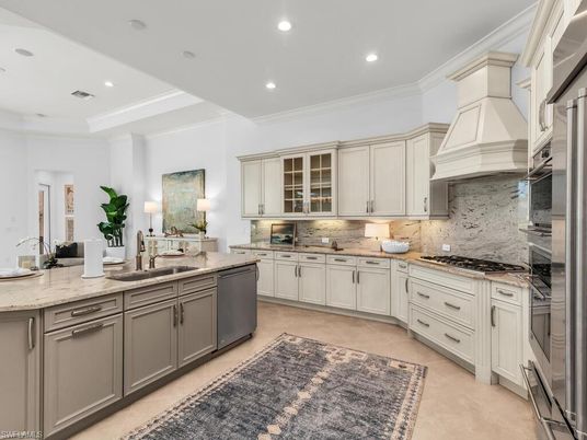 Interior, Kitchen, Recessed Lighting, Stainless Steel Appliances