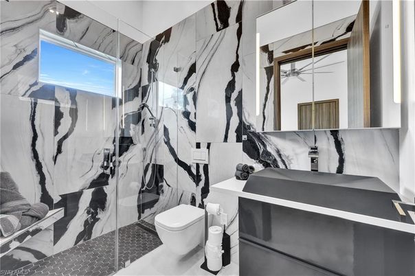 Bathroom, Glass Shower, Interior