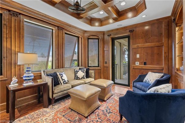 Interior, Living room, Recessed Lighting, Wooden Beams, Wooden Ceilings, Wood Texture Flooring, Wooden Walls