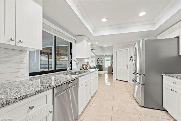 Interior, Kitchen, Recessed Lighting, Stainless Steel Appliances