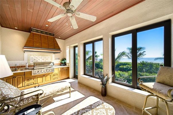 Interior, Kitchen, Recessed Lighting, Wooden Ceilings