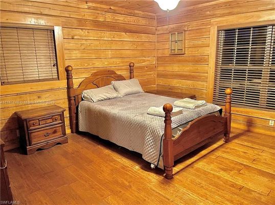Bedroom, Interior, Wooden Ceilings, Wood Texture Flooring, Wooden Walls