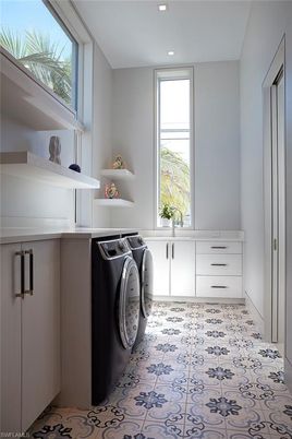 Interior, Recessed Lighting, Washer