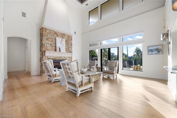 Fireplace, Interior, Wood Texture Flooring