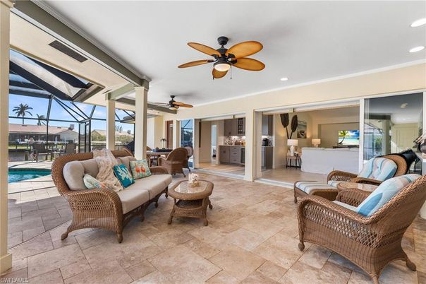 Glass Ceilings, Interior, Living room, Pool, Recessed Lighting, Sun Room