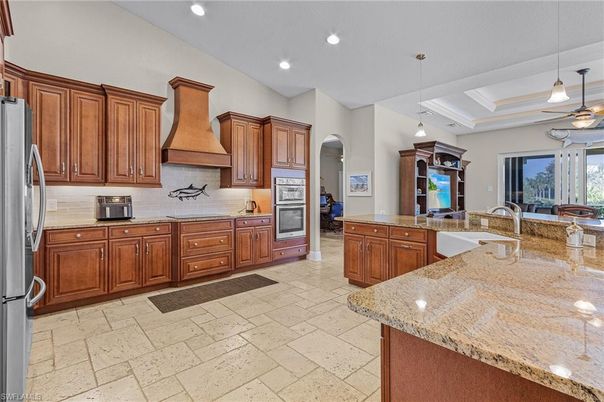 Interior, Kitchen, Pendant Lights, Recessed Lighting