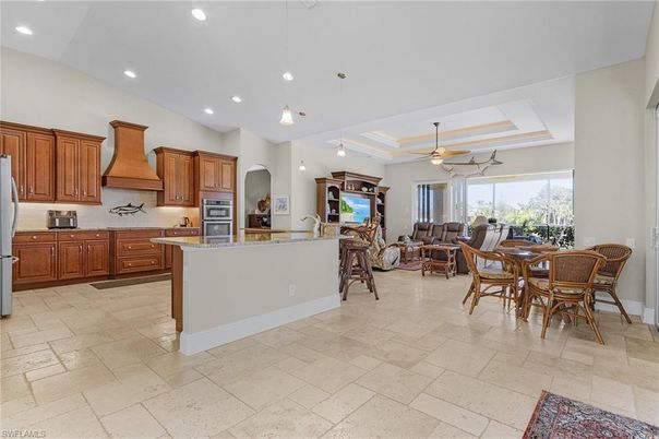 Dining room, Interior, Kitchen, Pendant Lights, Recessed Lighting