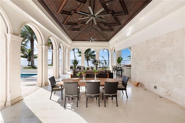 Exterior, Pool, Wooden Ceilings
