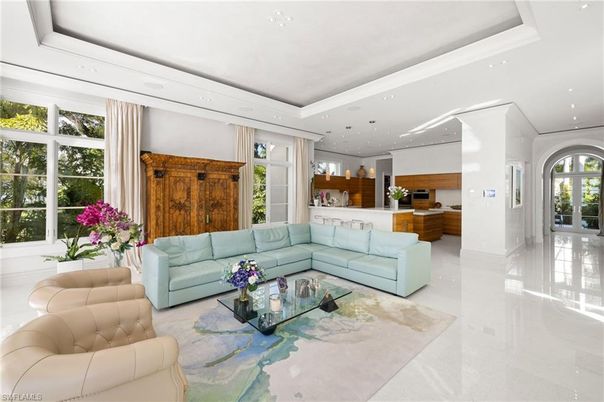 Interior, Kitchen, Living room, Pendant Lights, Recessed Lighting