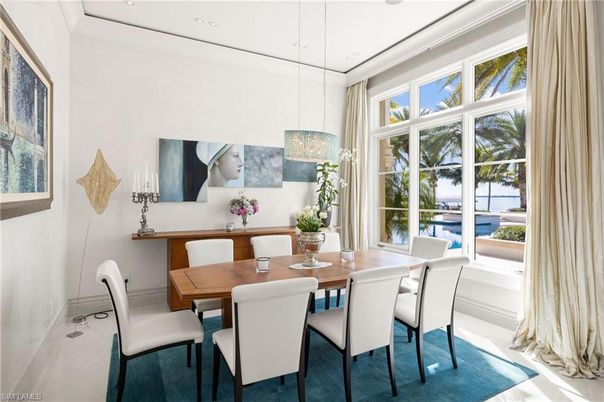 Dining room, Interior, Pendant Lights