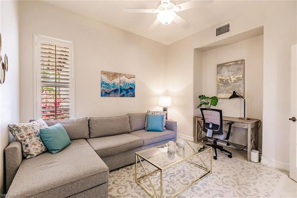 Home Office, Interior, Living room