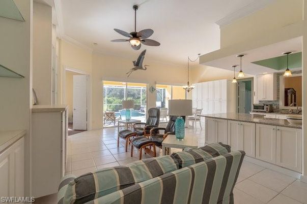 Dining room, Interior, Kitchen, Living room, Pendant Lights