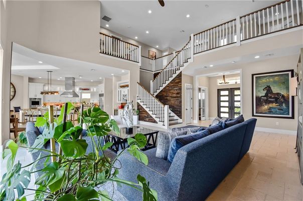 Interior, Kitchen, Living room, Pendant Lights, Recessed Lighting
