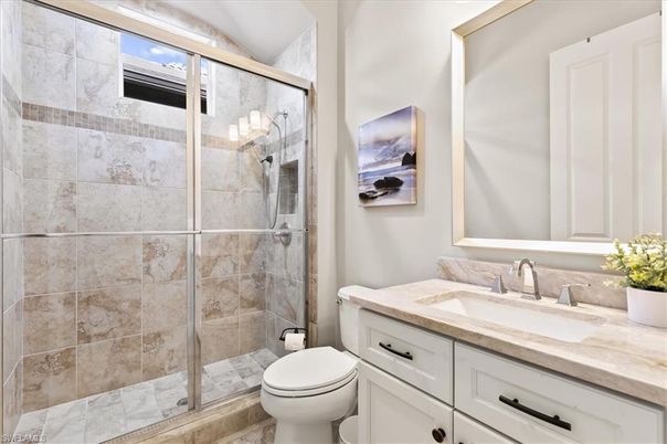 Bathroom, Glass Shower, Interior