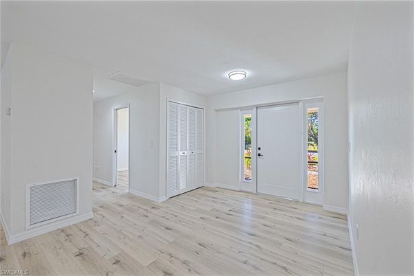 Empty room, Interior, Wood Texture Flooring
