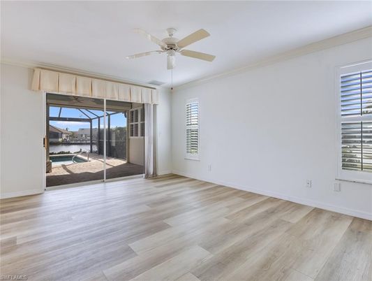 Empty room, Interior, Wood Texture Flooring