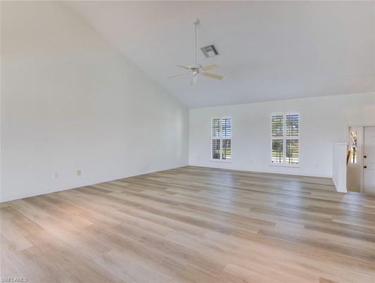 Empty room, Interior, Wood Texture Flooring