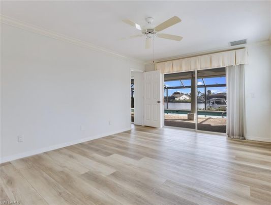 Empty room, Interior, Wood Texture Flooring