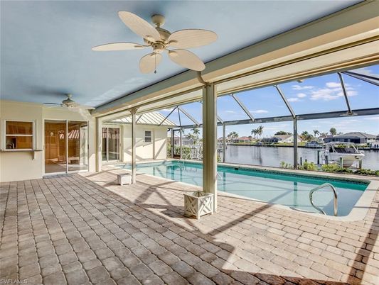Glass Ceilings, Interior, Pool, Sun Room, Water