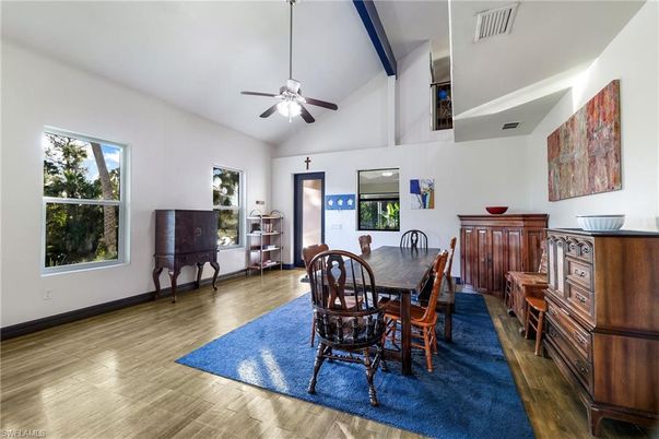 Dining room, Interior, Wood Texture Flooring
