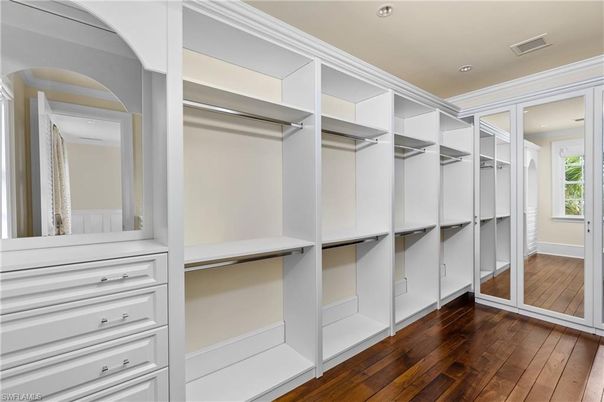 Interior, Recessed Lighting, Walk-in Closets, Wood Texture Flooring