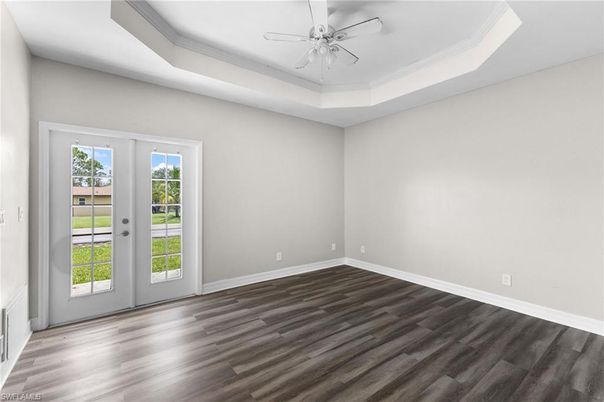 Empty room, Interior, Wood Texture Flooring