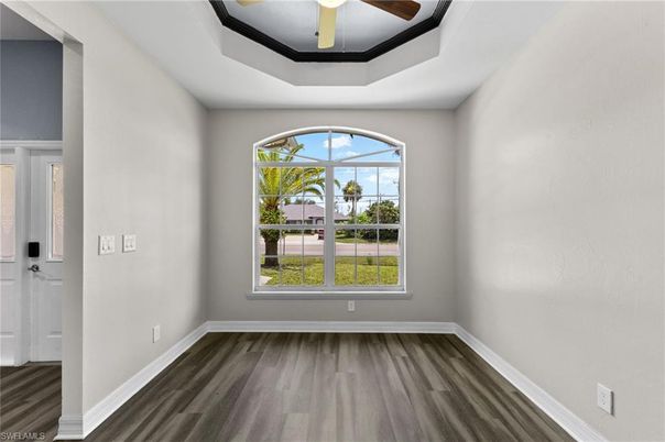 Empty room, Interior, Wood Texture Flooring
